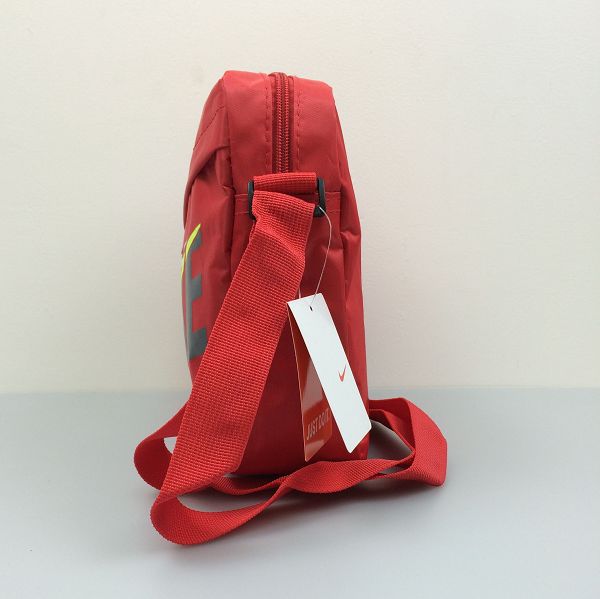 nike包包 2015新款 拼色LOGO休閒單肩斜挎男女運動包 7110款紅色 
