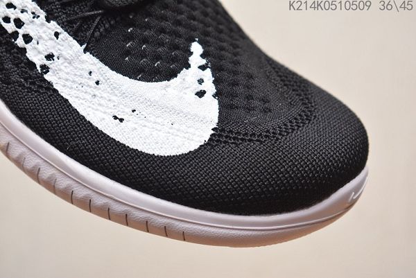 Nike Free RN Flyknit 2020新款 赤足5.0飛線情侶款慢跑鞋