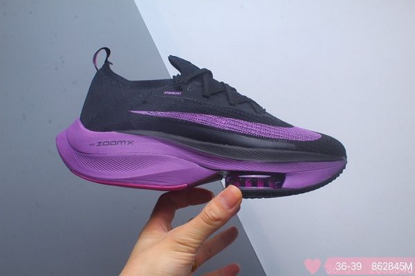 Nike Air Zoom Alphafly 2020新款 馬拉松前掌空鏤設計女生慢跑鞋
