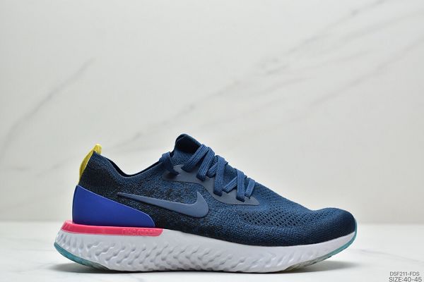 Nike Epic React Flyknit 2 2023新款 瑞亞泡沫編織超輕男款跑步鞋