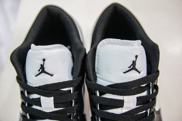 Air Jordan 1 Panda 熊貓 黑白色 情侶款防滑耐磨輕便低幫復古籃球鞋