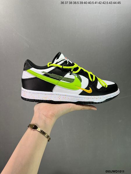 Nike SB Dunk Low」GreenBeige系列 2023全新男女款綁繩解構風低幫休閒運動滑板板鞋