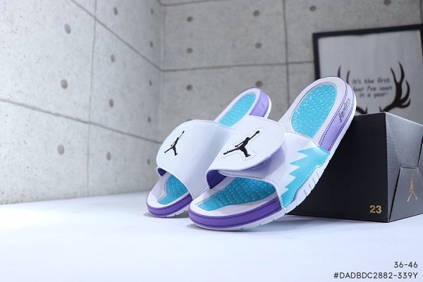Nike Air Jordan Hydro 5 V Retro 2020新款 喬丹5代魔術貼情侶款沙灘拖鞋