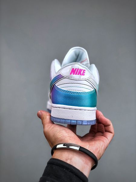 Nike Dunk Low系列 2023全新男女款藍白漸變色低幫休閒板鞋