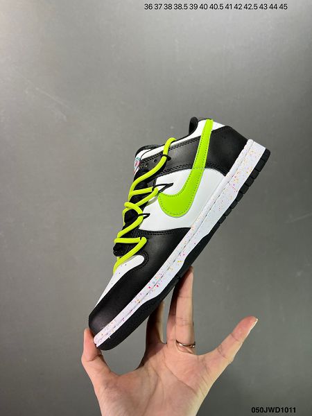 Nike SB Dunk Low」GreenBeige系列 2023全新男女款綁繩解構風低幫休閒運動滑板板鞋