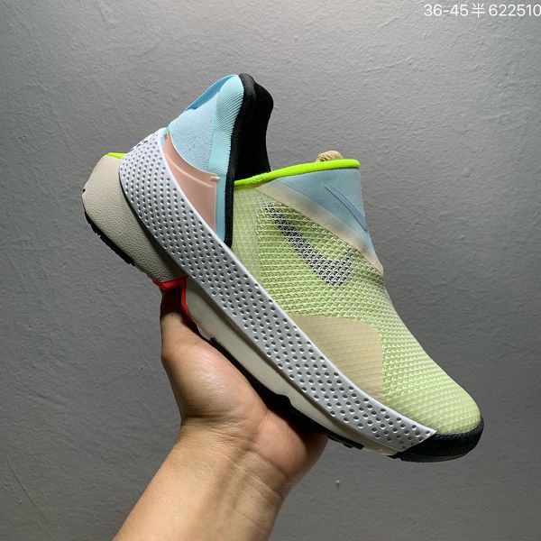 Nike Go FlyEase 2022新款 一腳蹬懶人鞋免提鞋自動系帶男女款慢跑鞋
