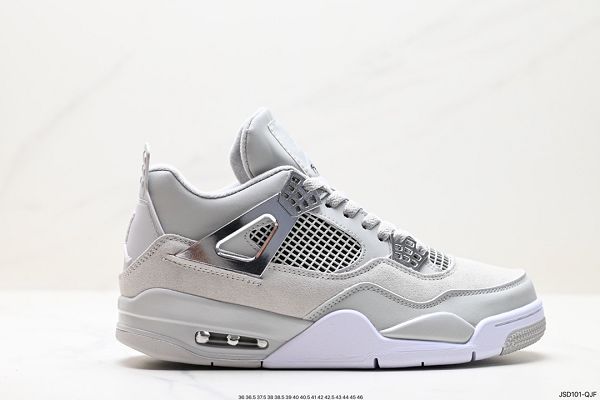 Nike Wmns Air Jordan 4 Retro GS Linen 全新男女款中幫復古休閒運動文化籃球鞋