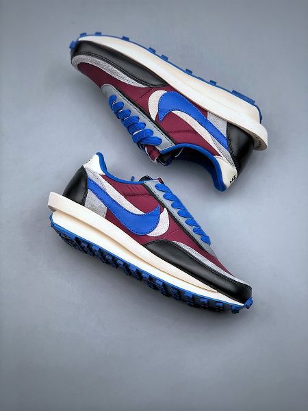 Undercover x Sacai x Nike LDWaffle 2021新款 重疊設計前衛華夫變形男款慢跑鞋