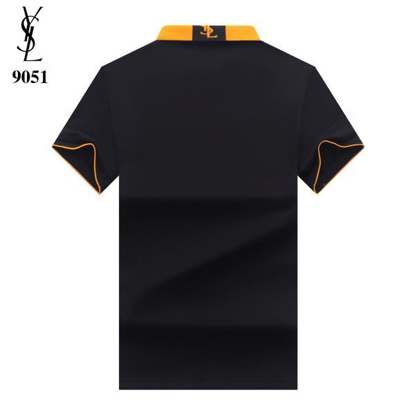 YSL polo衫 2021新款 聖羅蘭翻領短袖polo衫 MG9051款