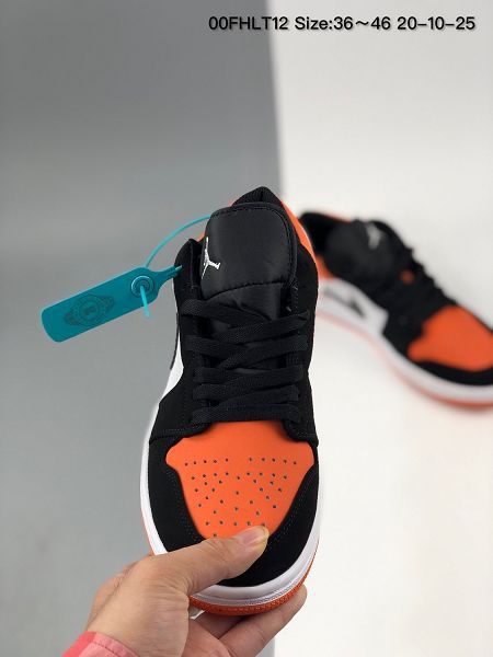 nike air jordan 1 2020新款 喬丹1代經典款男女生低幫籃球鞋
