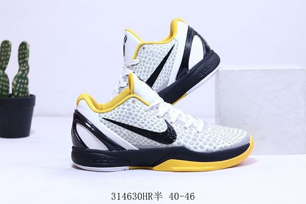 Nike Zoom Kobe VI 2021新款 科比六代男款低幫運動籃球鞋 帶半碼