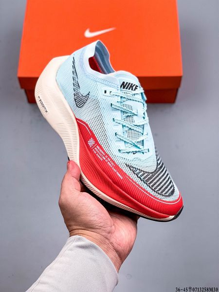 Nike ZoomX Vaporfly NEXT% 2021新款 馬拉松輕質透氣男女款運動跑步鞋 帶半碼