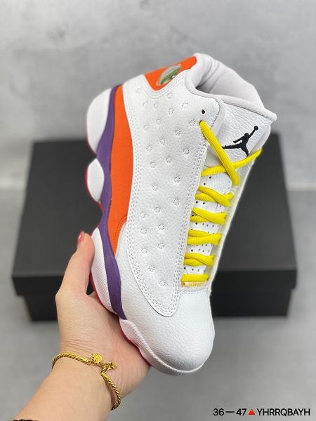 Air Jordan 13 GS2022新款 AJ13黃橙鴛鴦 喬丹13代男女款運動籃球鞋