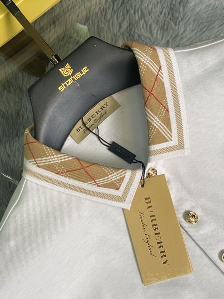 burberry polo衫 2021新款 巴寶莉翻領短袖polo衫 MG0327款